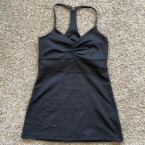 Beyond Yoga Grey Racerback Tank Size S